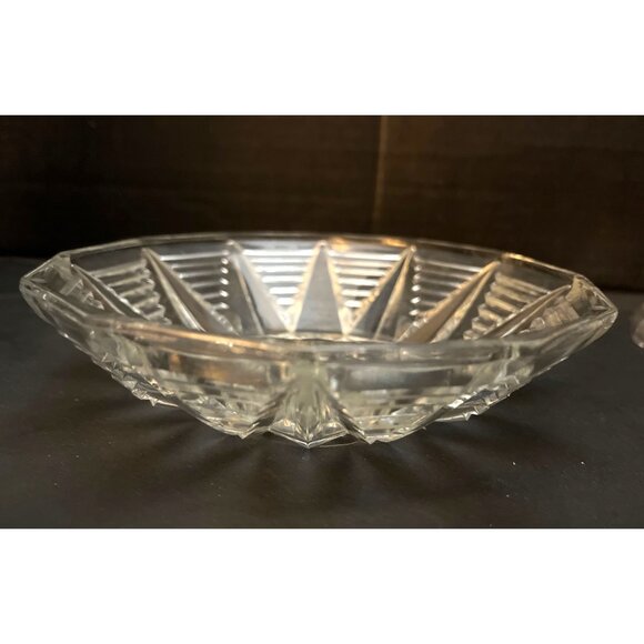 Anchor Hocking Vintage Serving Bowl Art Deco Style 6 1/2”, Set of 2 - Picture 9 of 9